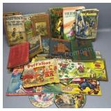 Kids Books & 45 Records