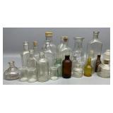 Group of Assorted Glass Bottles