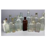 Group of Antique Glass Bottles