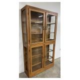 Homemade Lighted Display Cabinet 4 Door