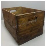 Wooden Anheuser Bush Beer Box