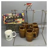 Charm Tree Lites, Mugs, Toms Rack, Hanger, Radio