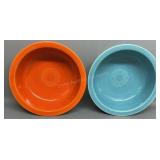 2 Large Fiesta Bowls 8.5 inch