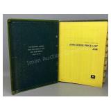 1985 John Deere Price List Binder