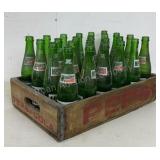 Wooden Pepsi Crate With Bottles