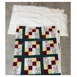 Tie Quilt and Chaneneil Spread