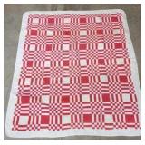 Machine Sewn Quilt - Has Stain - 82x69in