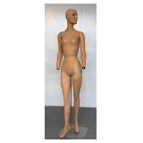 5ft 9in Mannequin Glass Base