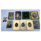 Group of Tin Type Photos One Dated 1878