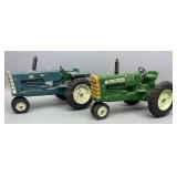 Pair of 1/16 Oliver Tractors