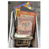 Tote of Assorted Books
