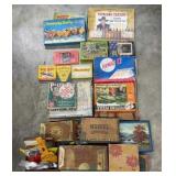 Antique Games and Cigar Boxes