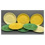 8 Fiesta Saucers 6 inch
