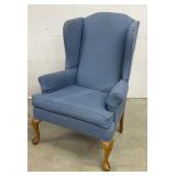 Blue Wingback Chair