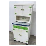 Child's Metal Hoosier Cabinet