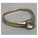 10k Band Scrap Gold Ring