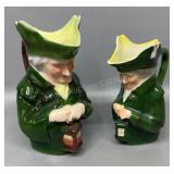 Royal Bayreuth Lamp Lighter Toby Pitchers