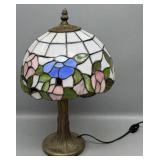 Nice 14in Leaded Glass Lamp