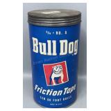 Old Bull Fog Friction Tape Container 8in Tall