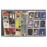 1980-90s Basketball Cards in Binder