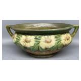 Roseville Dahlrose Console Bowl 11in Across