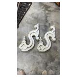 Pair of Corbels 30in Tall
