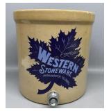 Western Stoneware 3 Gallon Crock Water Dispenser