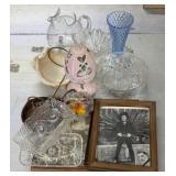 Misc Glass, Pitcher, Skillet, Western Pictures