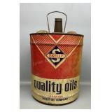 Shelly Quality Oils 5 Gallon Can