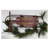 Nice Old Rocket Plane Christmas Sled