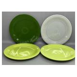 4 Fiesta Plates 9 inch