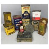 Spice Tins, Bottles, Etc