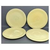 4 Fiesta Plates 9.5 inch