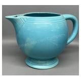 Fiesta Turquoise Pitcher 6in Tall