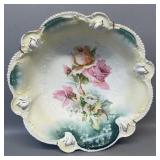 Nice RSP 10 1/2in Scolloped Bowl w/ Roses