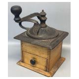 Nice Old Wooden Coffee Grinder