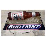 Bud Light Pool Table Light - Needs Plug - Untested
