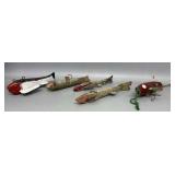 5 Homemade Wooden Fishing Lures