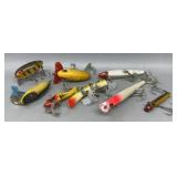 Many Fishing Lures Jitterbug & More
