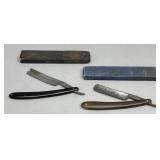 Pair of Straight Razors & Not Matching Boxes
