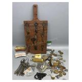 Antique Keys & Souvenir Coins
