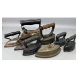 Group of Small Sad Irons