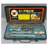 Buffalo 21Pc Tool Set - 1/4in and 3/8