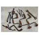 Brace Bits, Wrenches, Drill and More