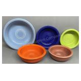 5 Fiesta Bowls Various Sizes