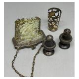 Sterling Mini Shakers and Coin Purse