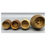 4 Miniature Butter Molds
