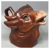 German Cow Head Creamer 4in