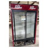 2 Door True Dr Pepper Cooler, Needs