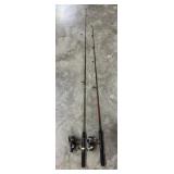 2 Spin Cast Fishing Poles - Abu Garcia